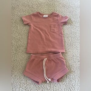 Mebie Baby Pink Set Size 2T